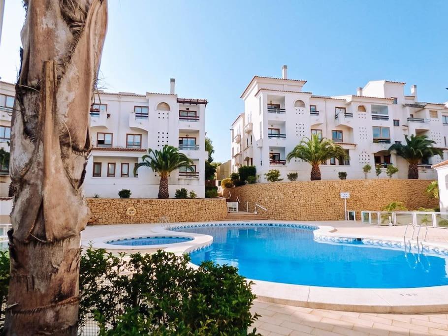 Soleado Apartamento Con Piscina Y Terraza Privada. El Albir Exterior foto