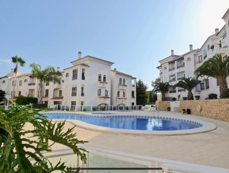 Soleado Apartamento Con Piscina Y Terraza Privada. El Albir Exterior foto